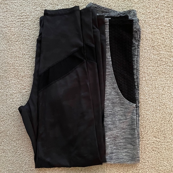 2 full length leggings size L - Picture 1 of 6